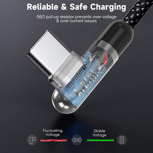 Кабел за данни и зареждане USB-C - USB-C Lito LD13CC, 60W, 1m, Черен