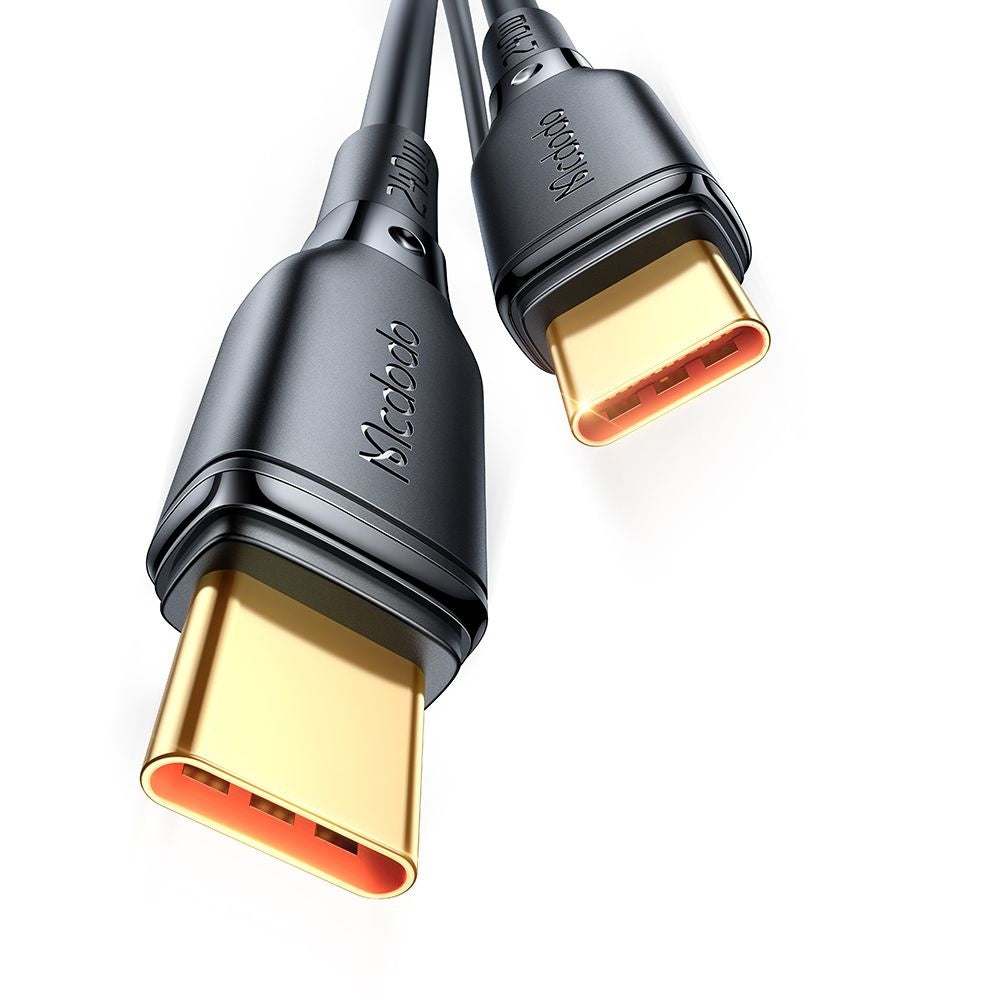 Кабел за данни и зареждане USB-C - USB-C McDodo CA-3310, 240W, 1.2m, Черен