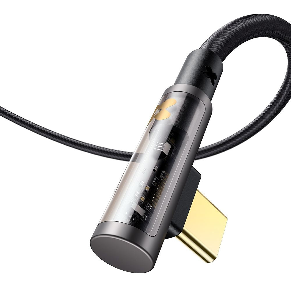 USB-C Data and Charging Cable - USB-C McDodo CA-3400 Angled, 100W, 1.2m, Black