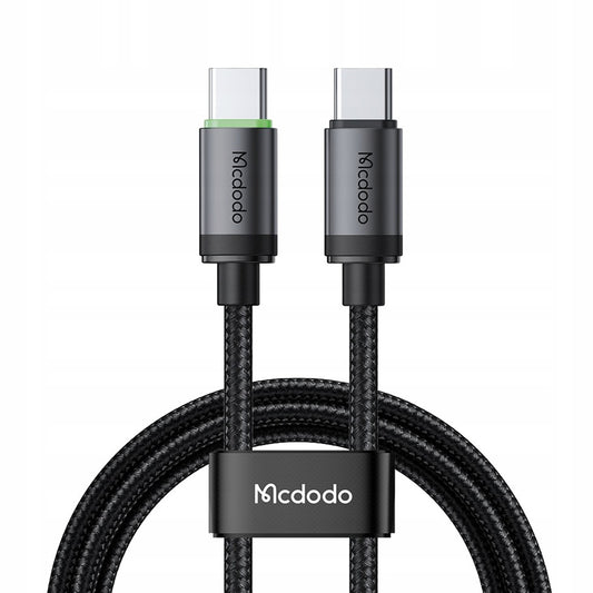 Кабел за данни и зареждане USB-C - USB-C McDodo CA-4410, 60W, 1m, Черен