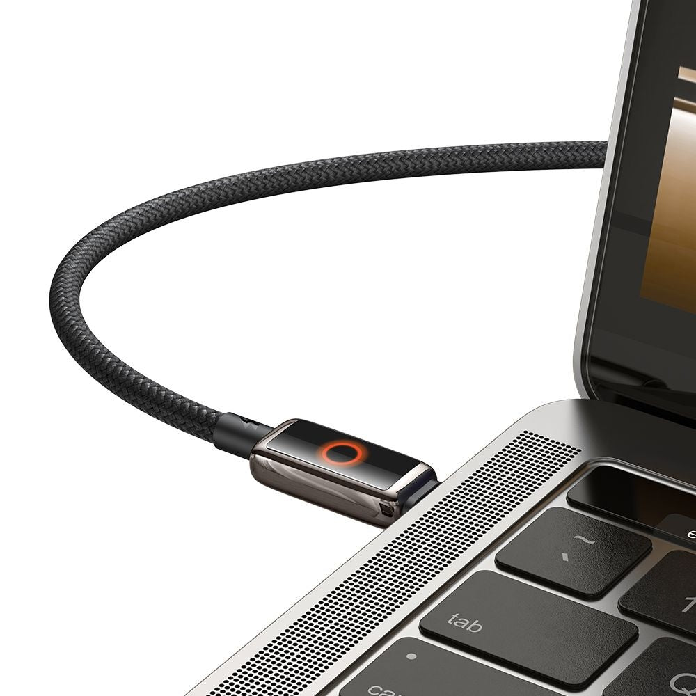 Кабел за данни и зареждане USB-C - USB-C McDodo CA-6680 Auto Power Off, 100W, 1.2m, Черен