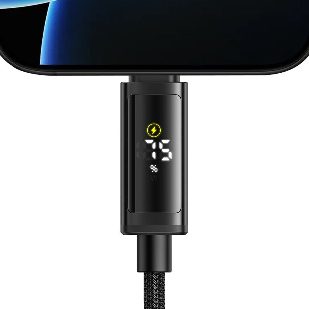 USB-C Data and Charging Cable - USB-C McDodo CA-8000 Display, 100W, 1.2m, Black