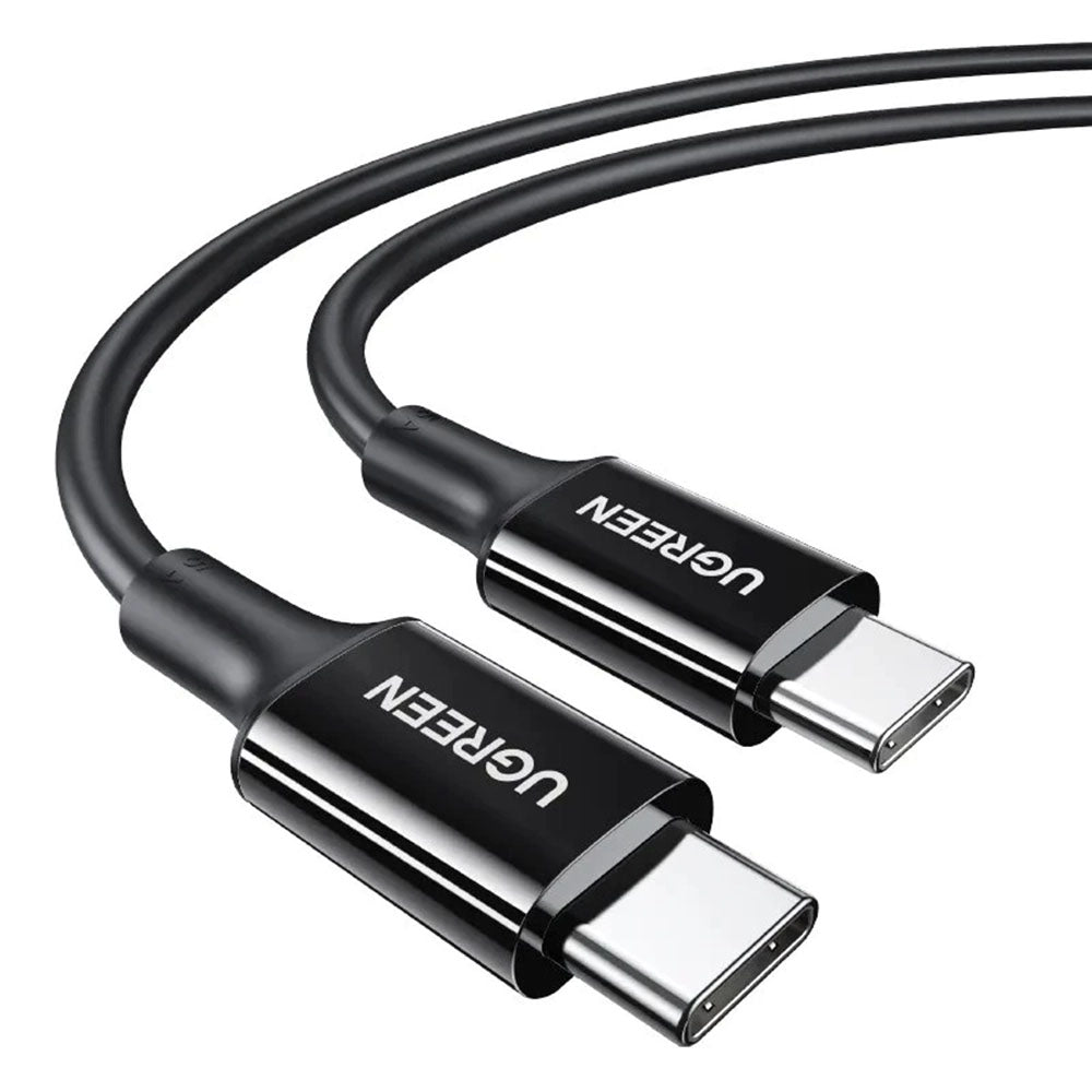 Кабел за данни и зареждане USB-C - USB-C UGREEN US300 (80371), 100W, 1m, Черен