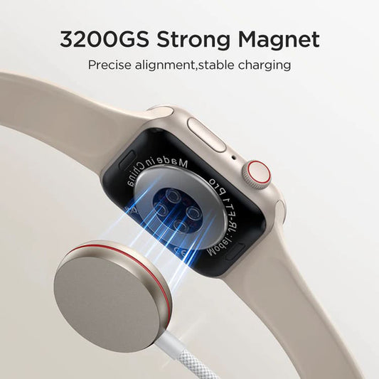 Кабел за зареждане Joyroom S-IW011 за Apple Watch Series, Бял