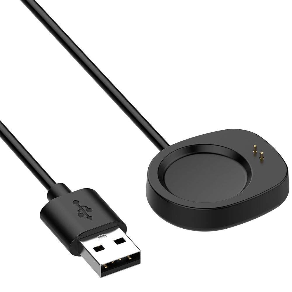 Кабел за зареждане Techsuit THA4 за Amazfit T-Rex 3 / Balance, USB-A, Черен
