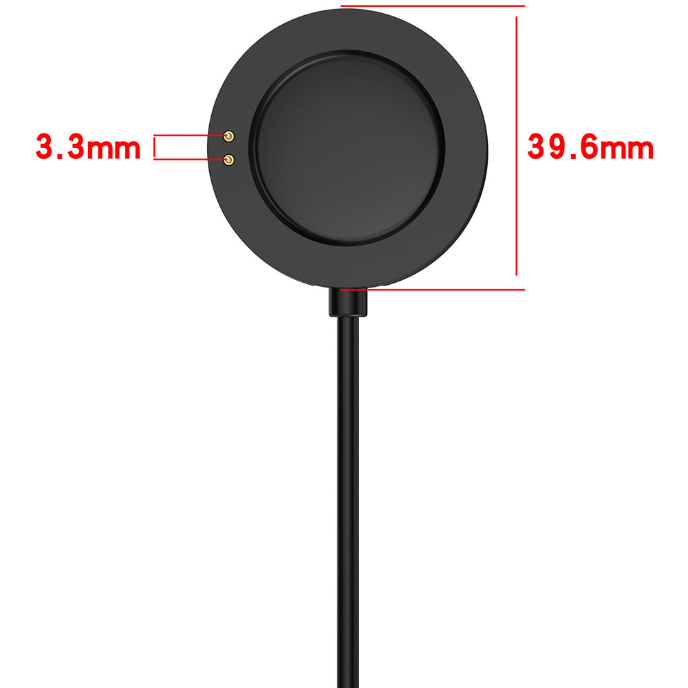Кабел за зареждане Techsuit TXC5 за Xiaomi Watch H1 / Watch 2 Pro / Watch S2, USB-A, Черен