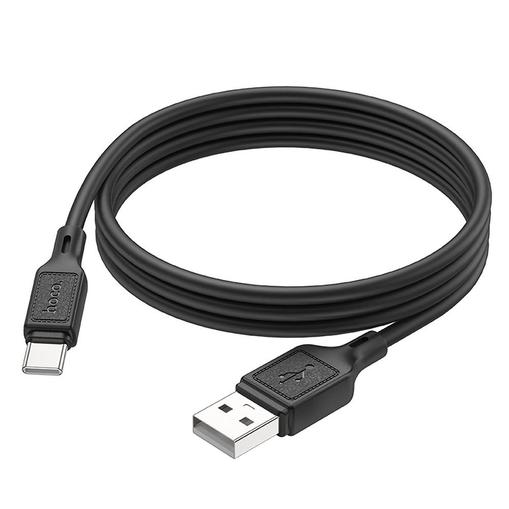 Кабел за данни и зареждане USB-A - USB-C HOCO X90, 60W, 1m, Черен