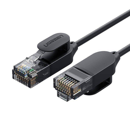 Мрежов кабел UGREEN NW122, UTP, Cat6A, 2 m, черен