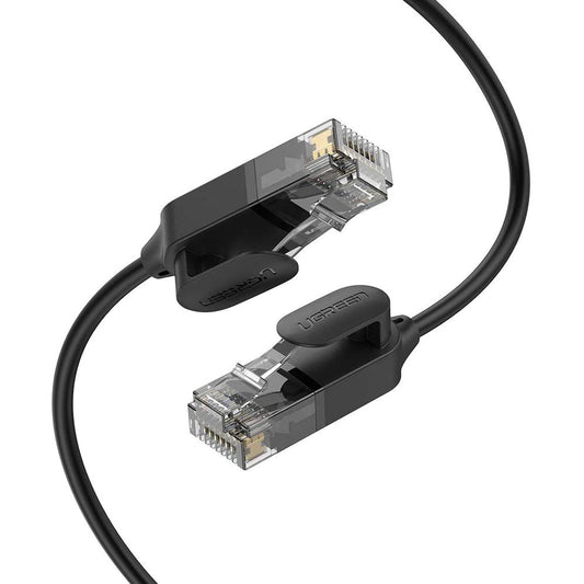 Мрежов кабел UGREEN NW122, UTP, Cat6A, 5m, Черен