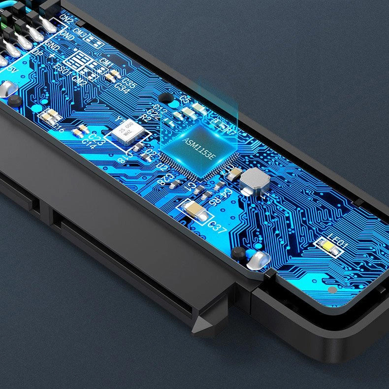 Кабел SATA UGREEN CM321, USB-A 3.0 - SATA 2.5inch, 0.5m, Черен