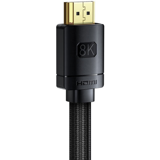 Baseus High Definition Video Cable, HDMI - HDMI, 8K, 2m, Black CAKGQ-K01