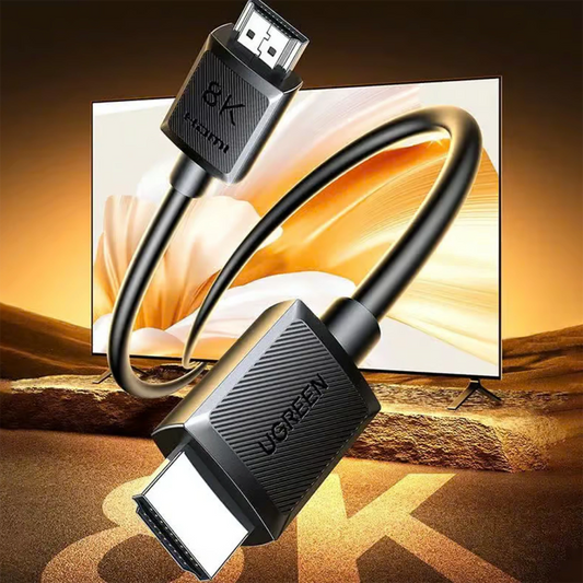 Видео кабел UGREEN HD175 (45434), HDMI - HDMI, 8K, 5м, Черен