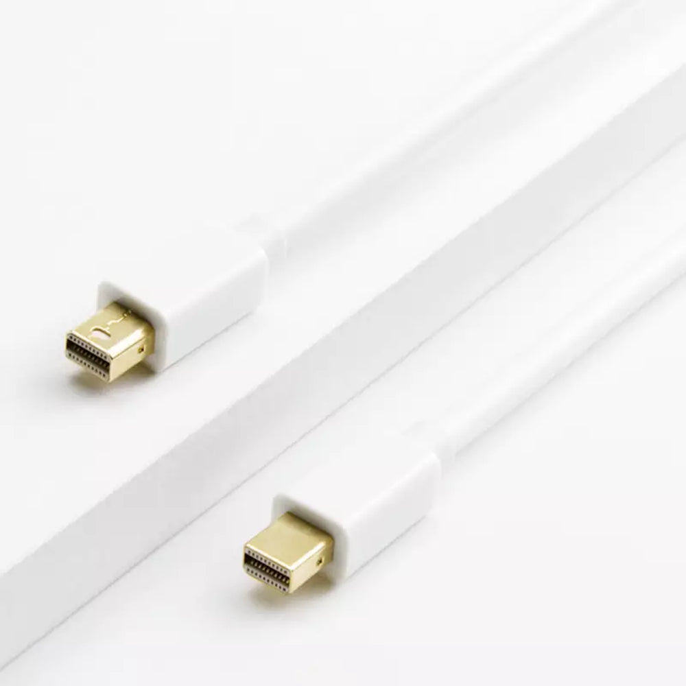 Видео кабел UGREEN, MiniDisplayPort - MiniDisplayPort, 4K, 2m, Бял