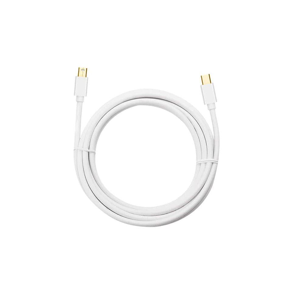 Видео кабел UGREEN, MiniDisplayPort - MiniDisplayPort, 4K, 2m, Бял