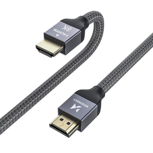 WZK Ultraboost видеокабел, HDMI - HDMI, 8K, 3 м, сив WHDMI-30 WHDMI-30