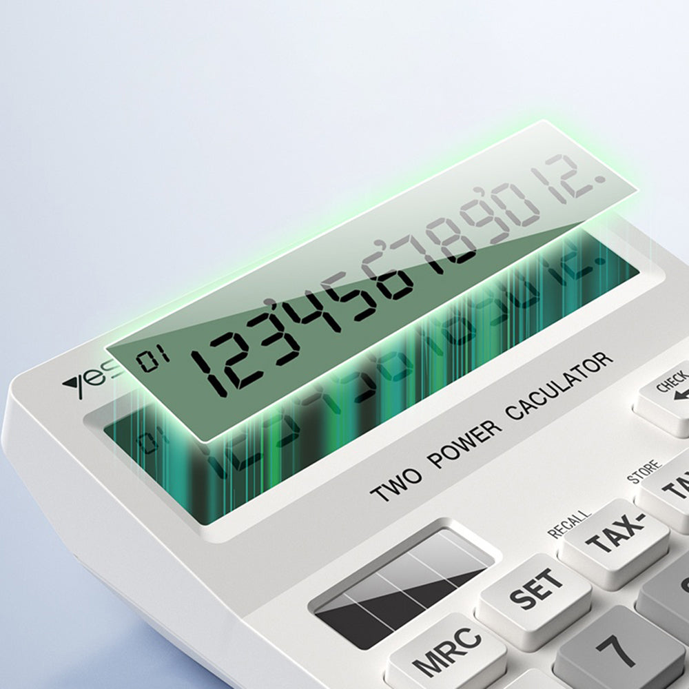 Калкулатор за бюро Yesido EC10, Бял