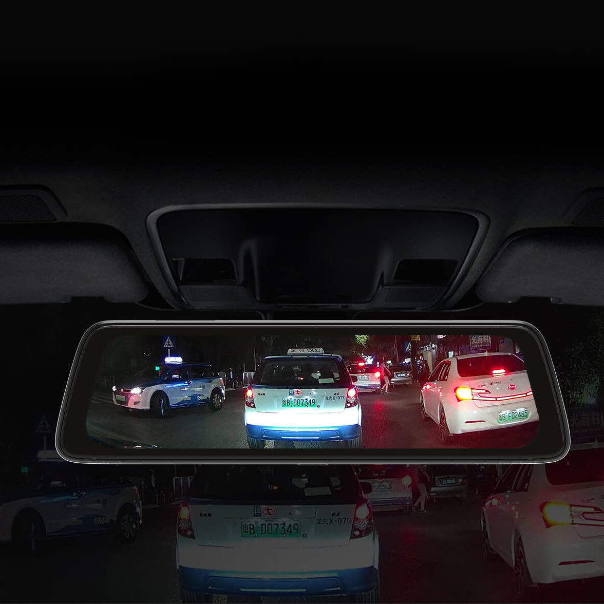 Автомобилна камера предна и задна DDPAI mola E3, 2K, Wi-Fi