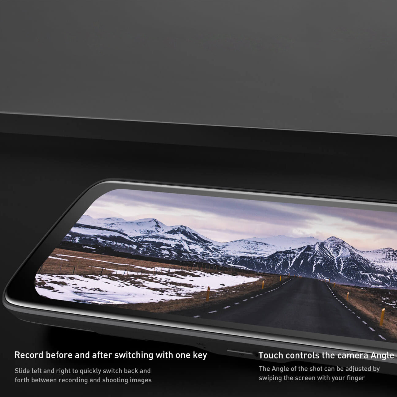 Автомобилна камера предна и задна DDPAI mola E3, 2K, Wi-Fi