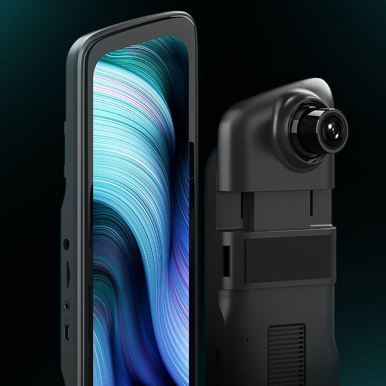 Автомобилна камера предна и задна DDPAI mola E3, 2K, Wi-Fi