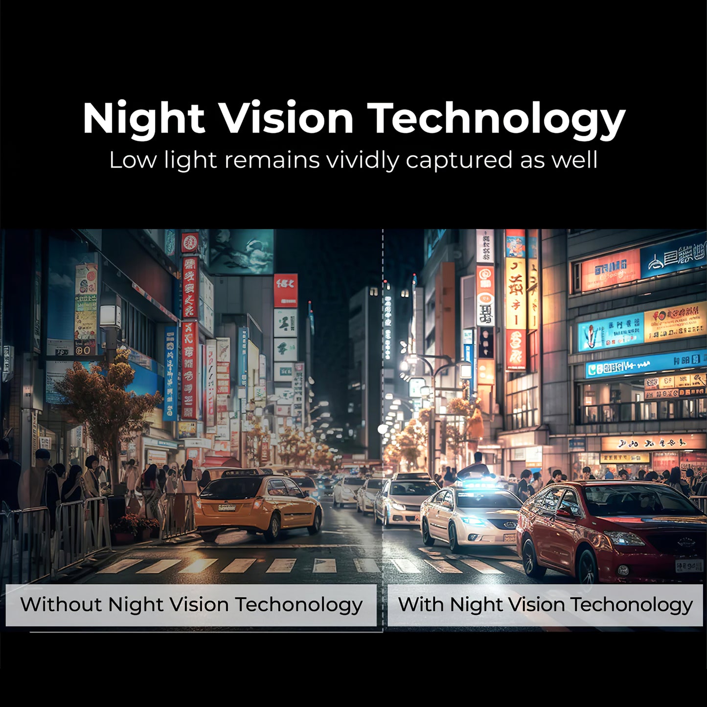 Автомобилна камера предна и задна DDPAI N1 Dual, 1296P, Wi-Fi