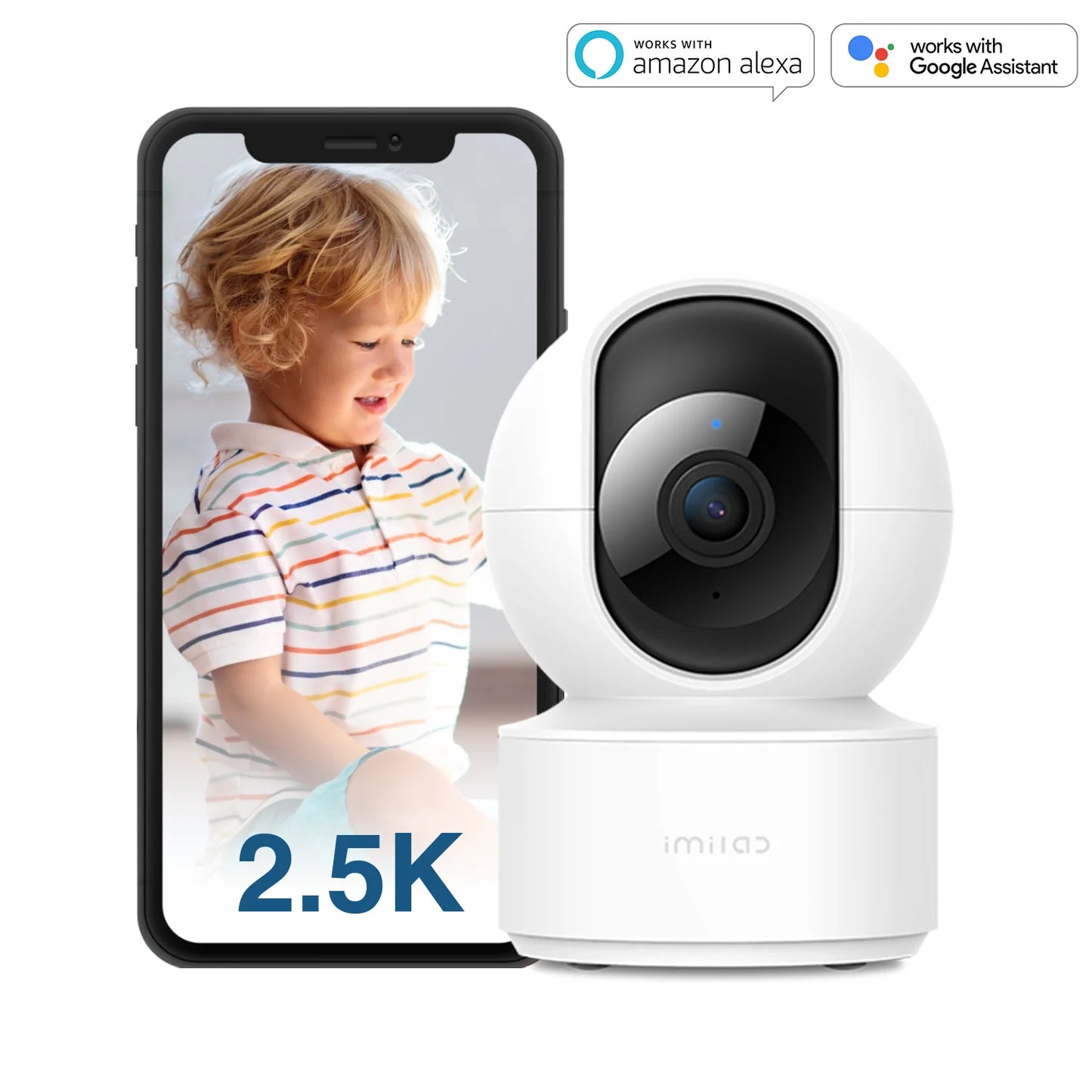 Камера за наблюдение iMILAB C21 MI, Wi-Fi, 2.5K, Вътрешна