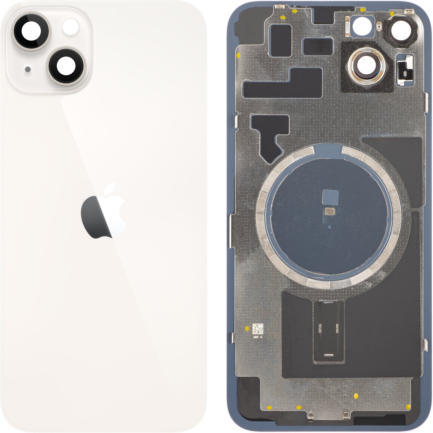 Капак за батерията на Apple iPhone 14 Plus, бял (Starlight), Swap