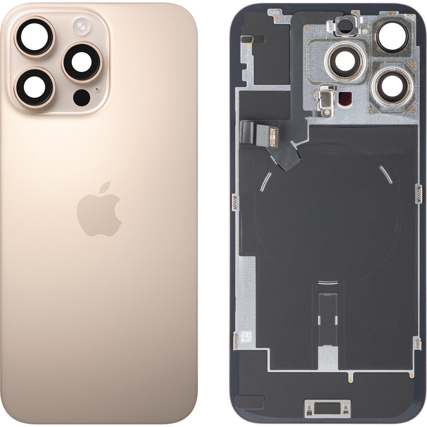 Капак на батерията Apple iPhone 16 Pro Max, Златист (Desert Titanium), Swap