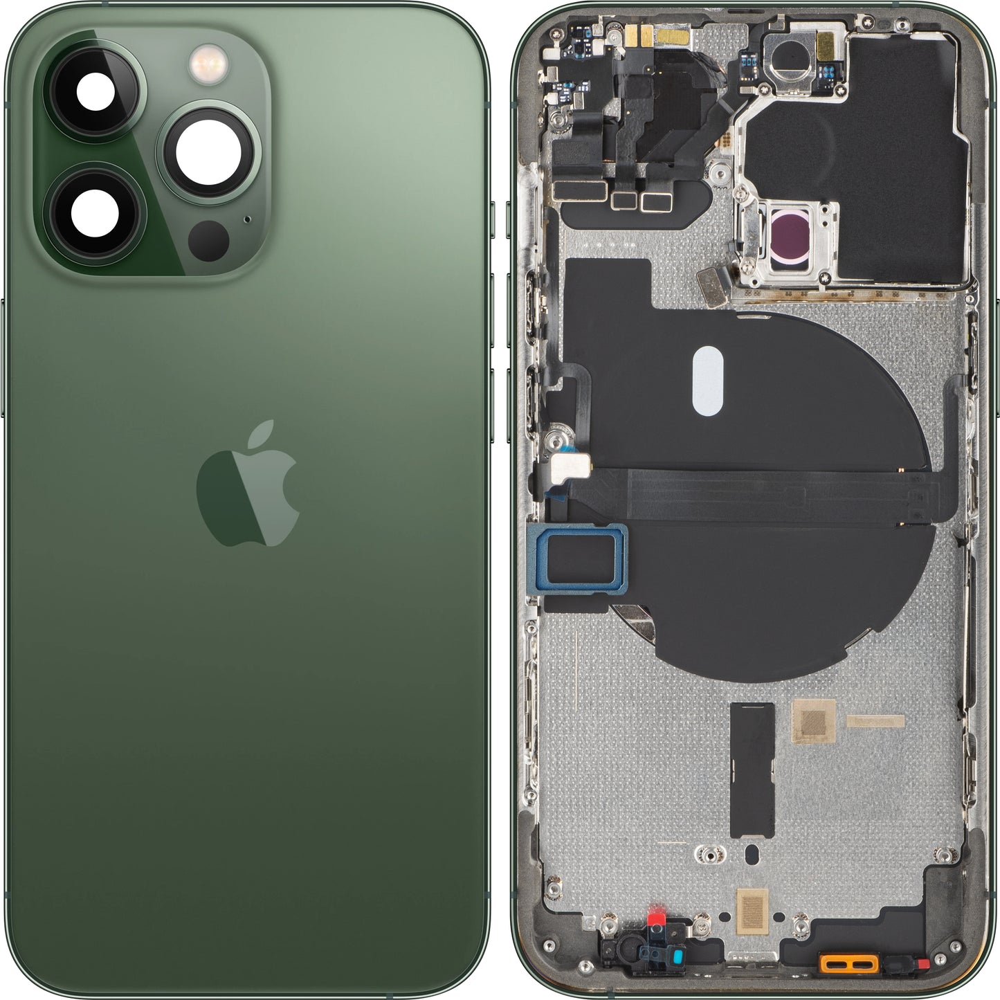 Капак на батерията Apple iPhone 13 Pro, със средна корпусна част, Зелен (Alpine Green), Swap