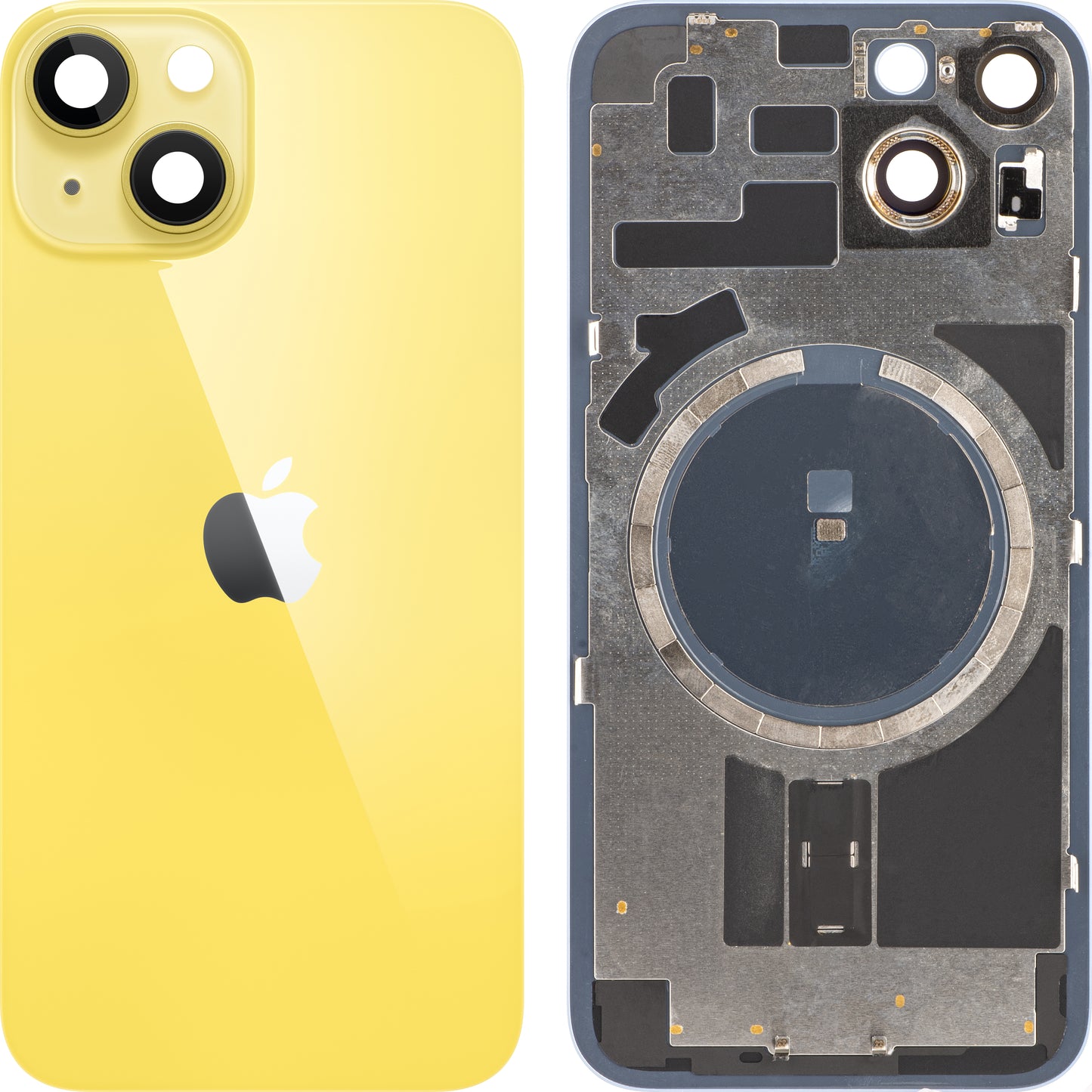 Капак на батерията Apple iPhone 14, Жълт, Swap