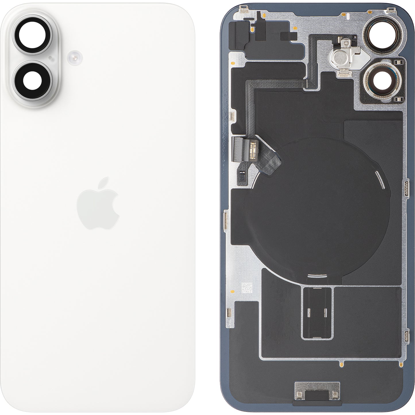 Капак на батерията Apple iPhone 16 Plus, Бял, Swap