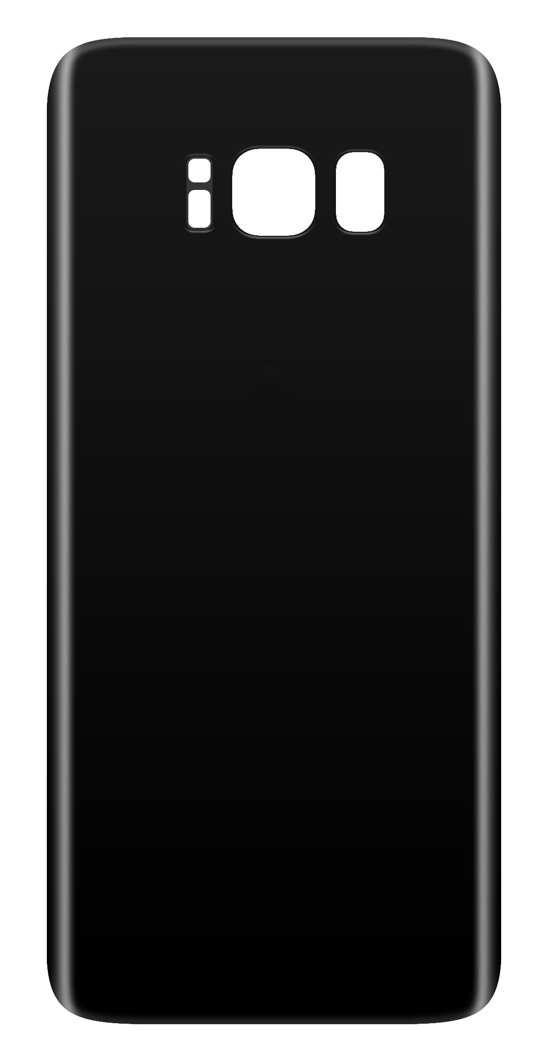 Капак за батерия съвместим със Samsung Galaxy S8 G950, черен