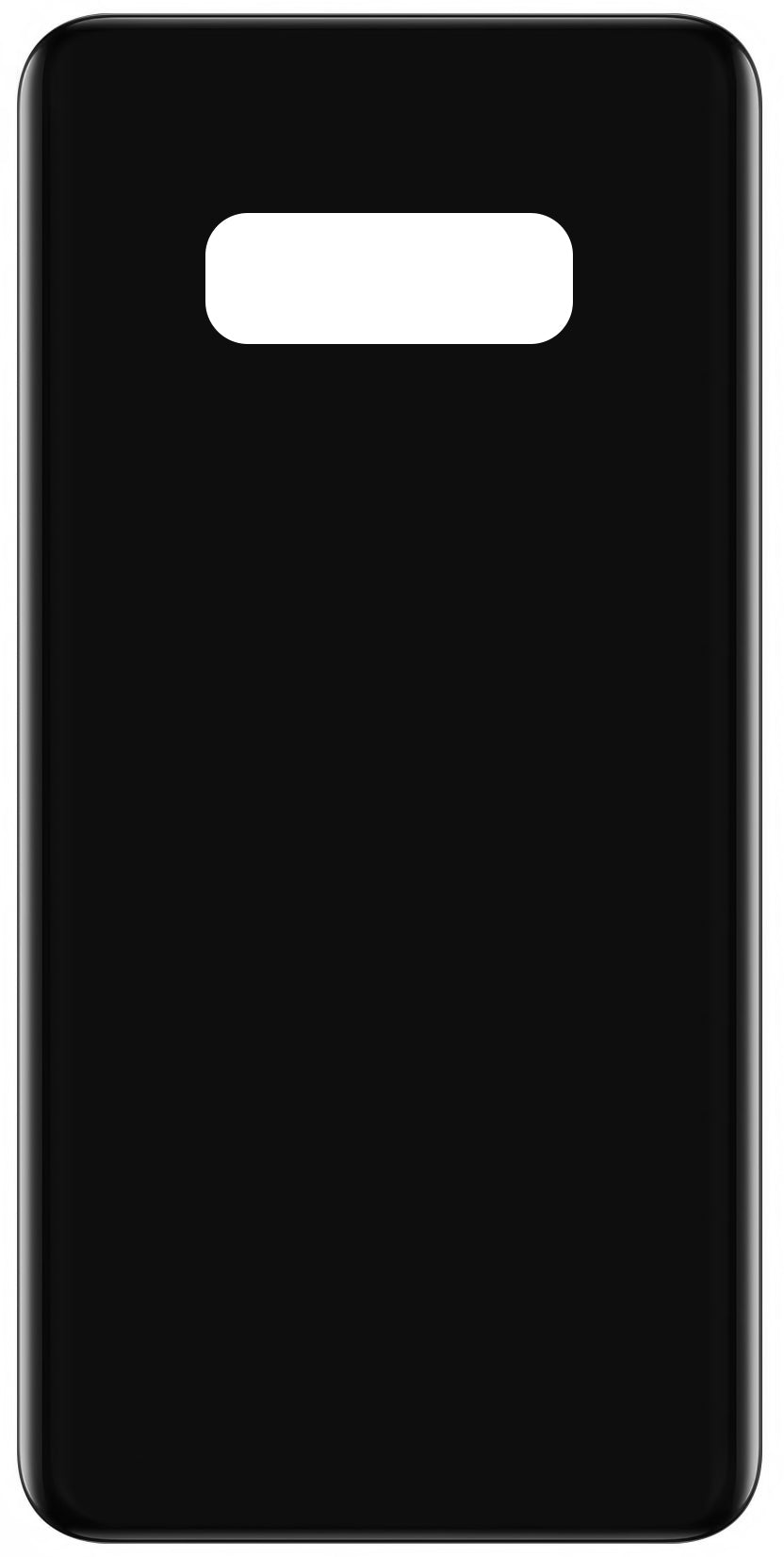 Капак за батерия съвместим със Samsung Galaxy S10e G970, черен