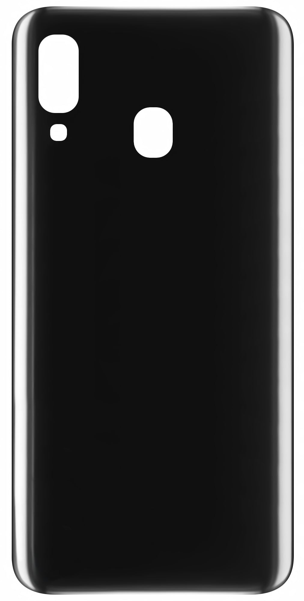Капак за батерия съвместим със Samsung Galaxy A40 A405, черен