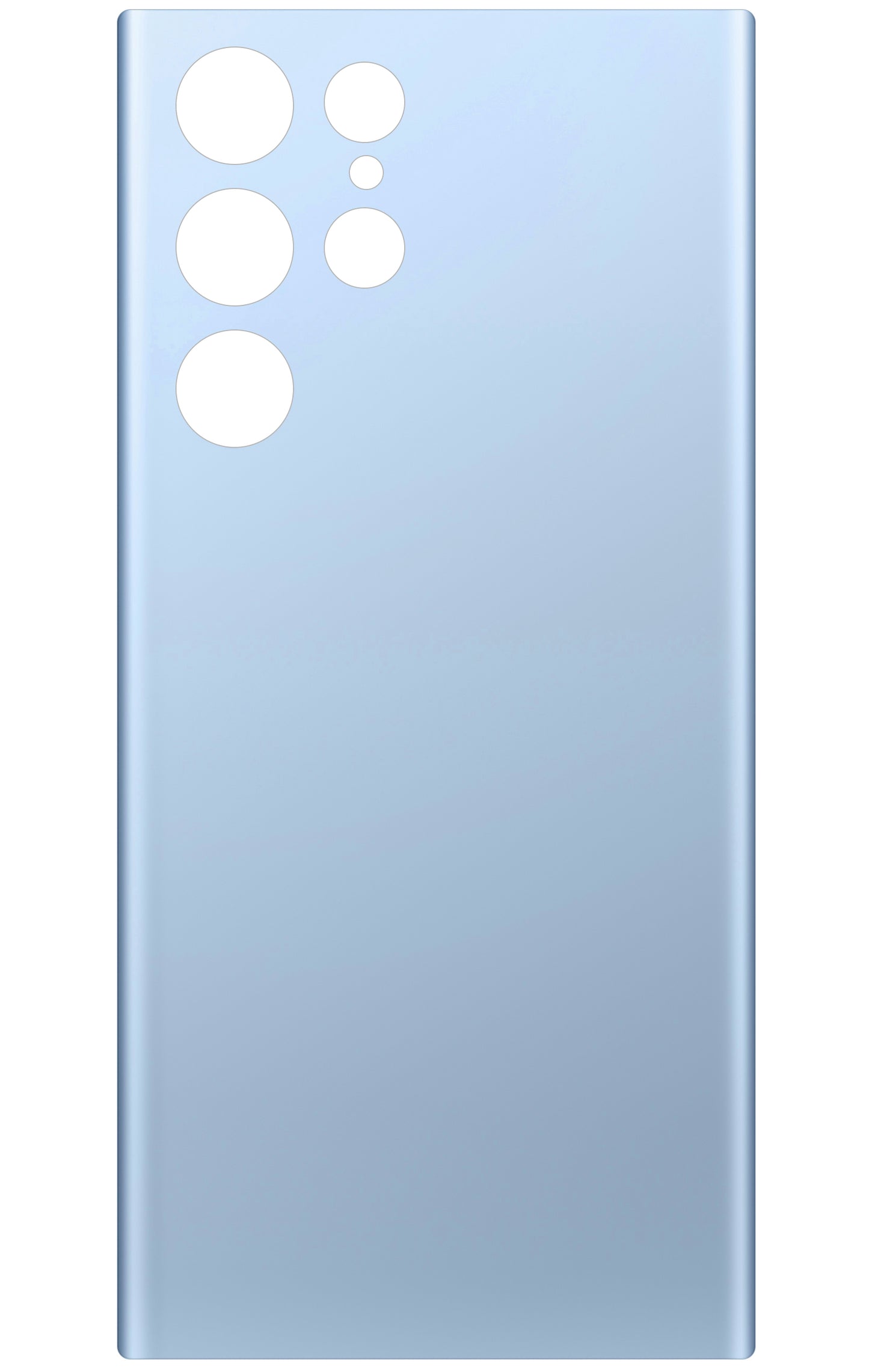 Капак за батерия, съвместим със Samsung Galaxy S22 Ultra 5G S908, син