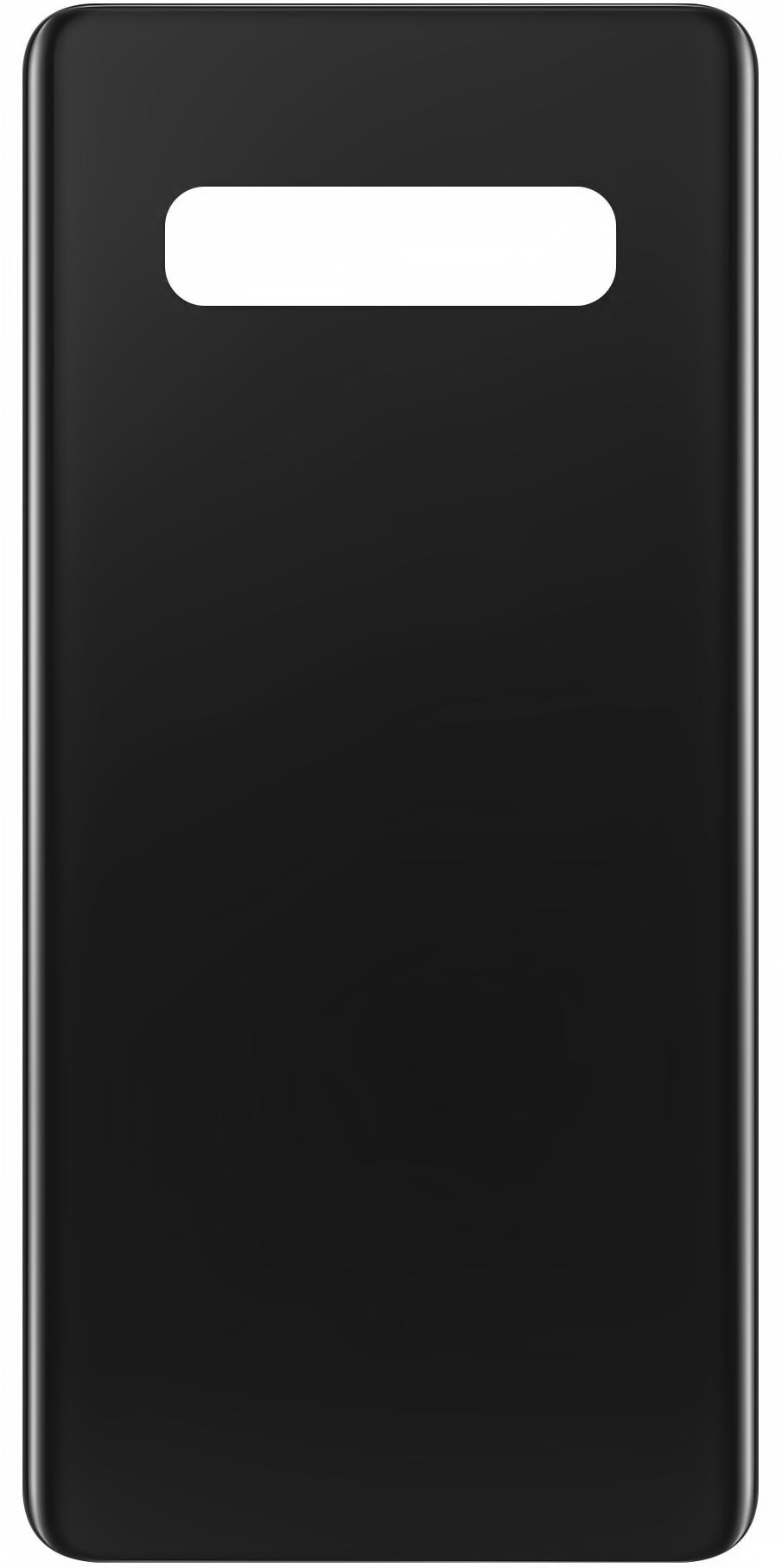 Капак за батерия, съвместим със Samsung Galaxy S10+ G975, черен (Prism Black)