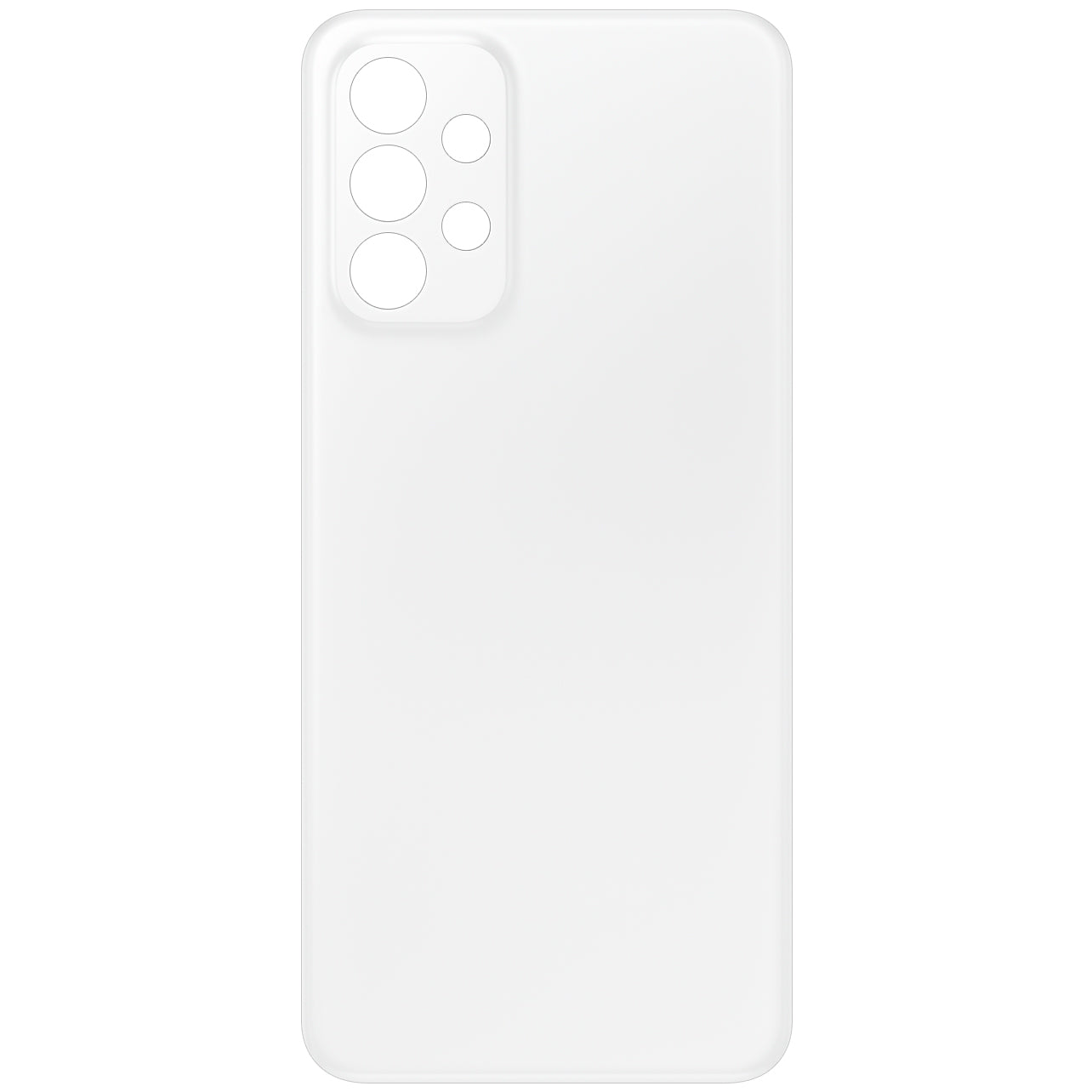 Капак за батерия, съвместим със Samsung Galaxy A23 5G A236, бял