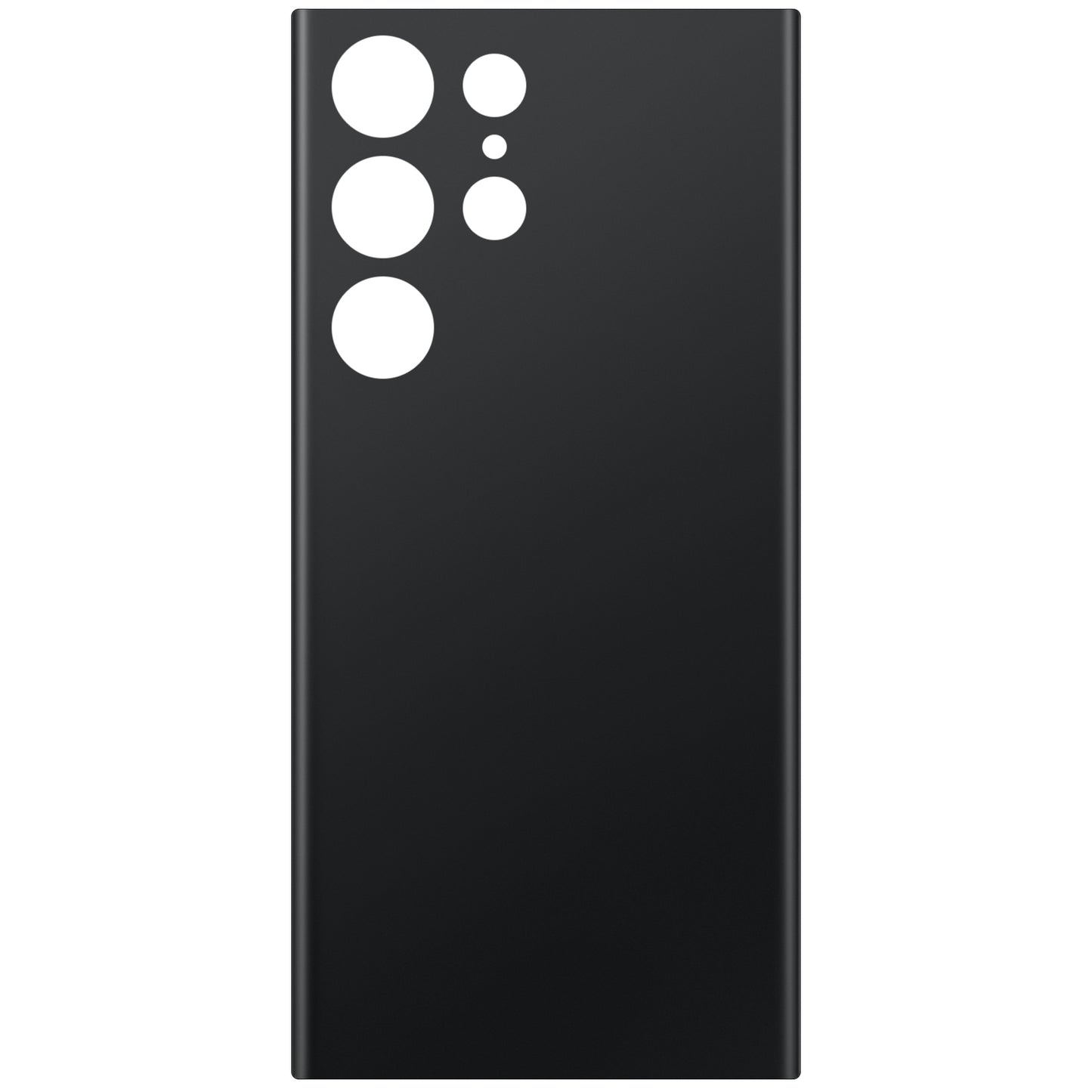 Капак за батерия, съвместим със Samsung Galaxy S23 Ultra S918, черен