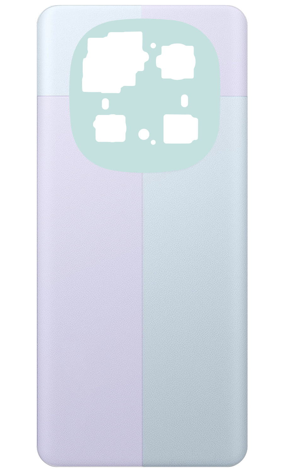 Капак за батерия съвместим с Xiaomi Redmi Note 14 Pro 5G, лилав