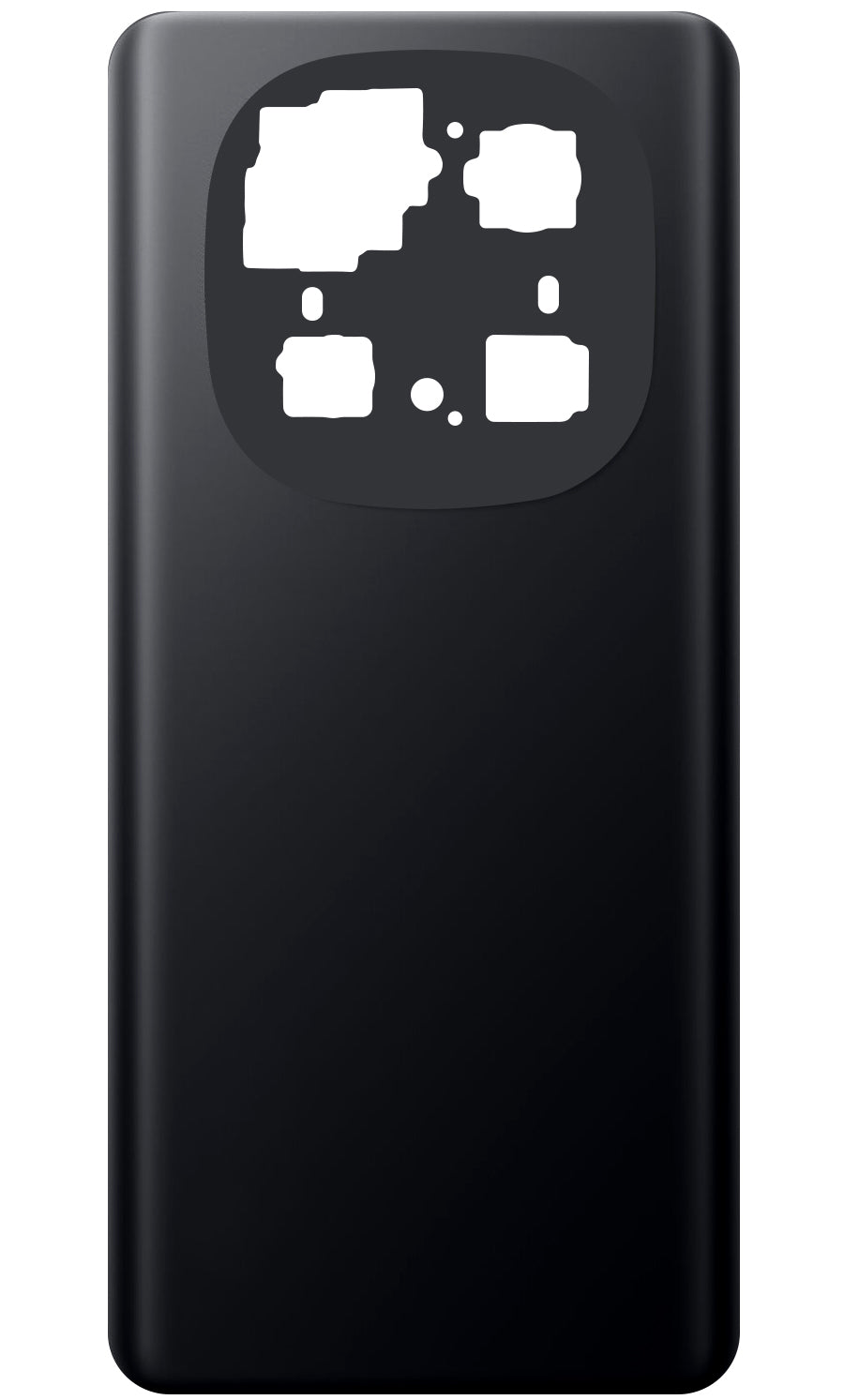 Капак за батерия съвместим с Xiaomi Redmi Note 14 Pro 5G, черен
