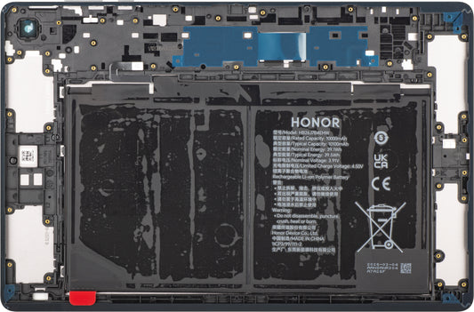 Капак за батерия с акумулатор Honor Pad X8b, Wi-Fi версия, сив (Space Gray), Service Pack 0235ASTU