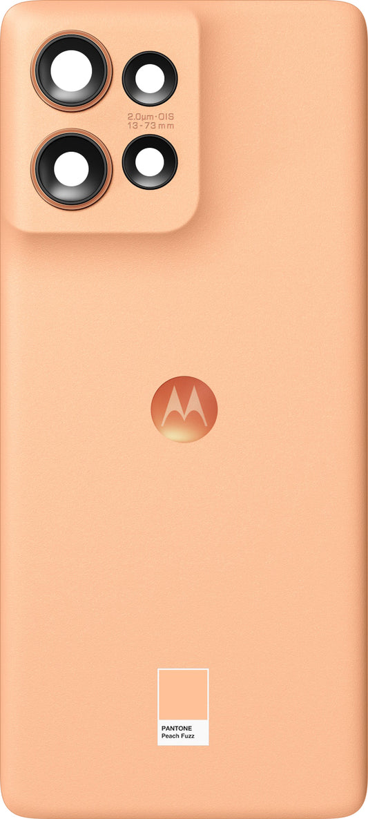 Капак на батерията Motorola Edge 50, розов (Peach Fuzz), сервизен пакет 5S58C24927
