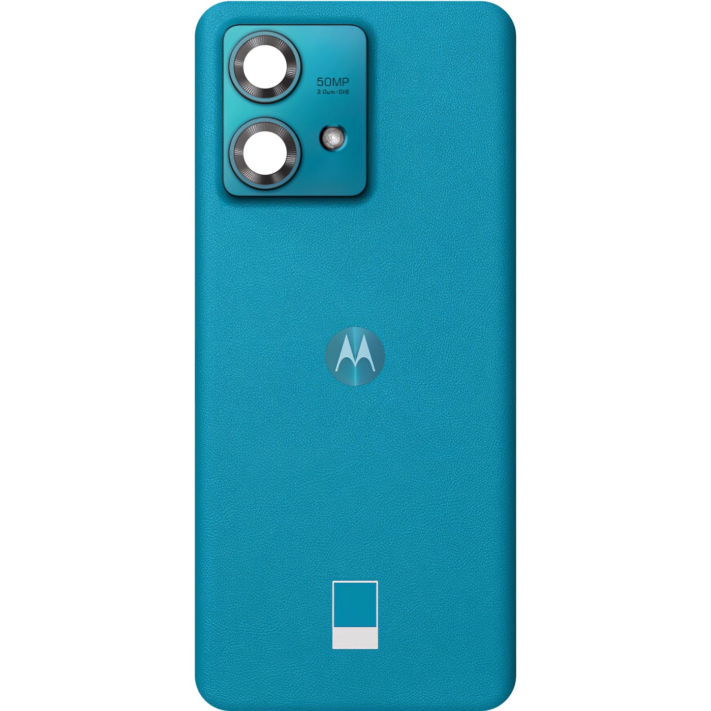 Капак на батерия Motorola Edge 40 Neo, Син (Caneel Bay), Сервизен пакет 5S58C23170