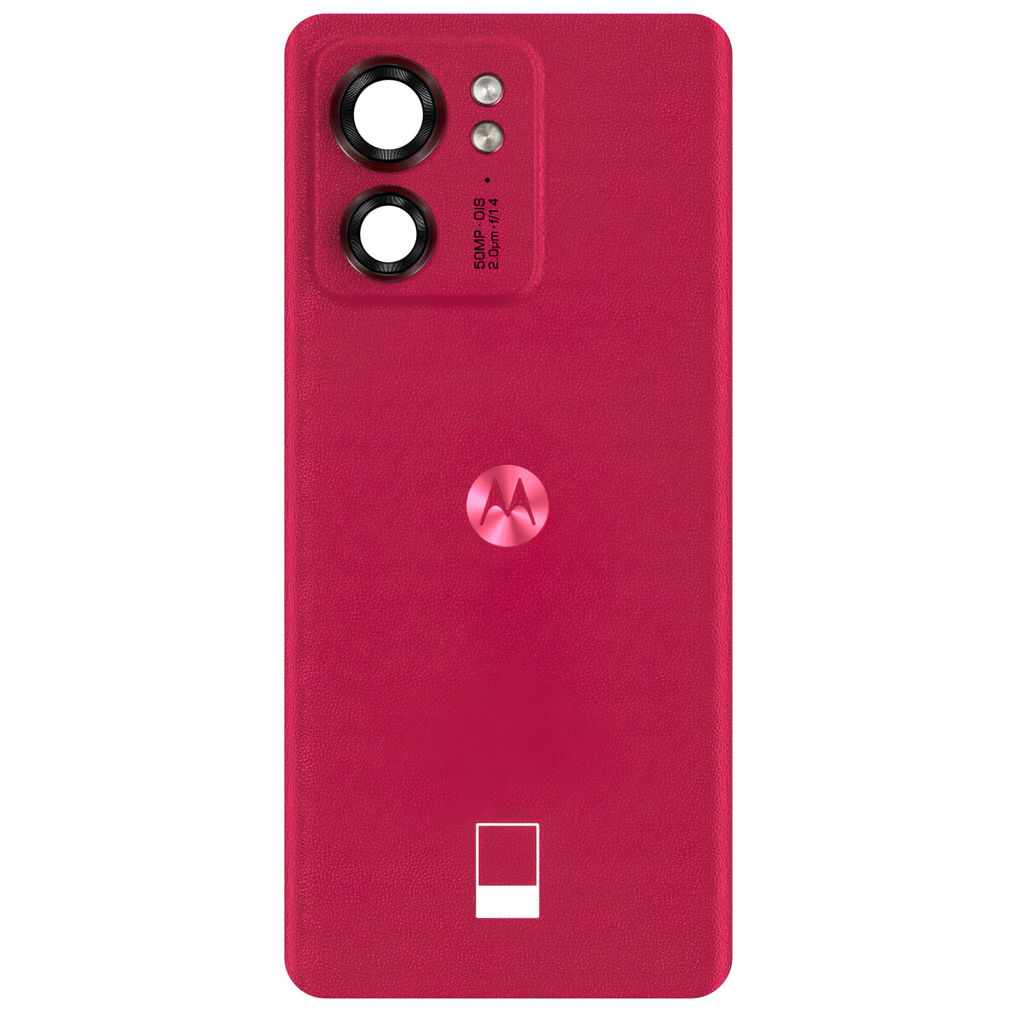 Капак на батерията на Motorola Edge 40, червен (Viva Magenta), сервизна опаковка 5S58C22715