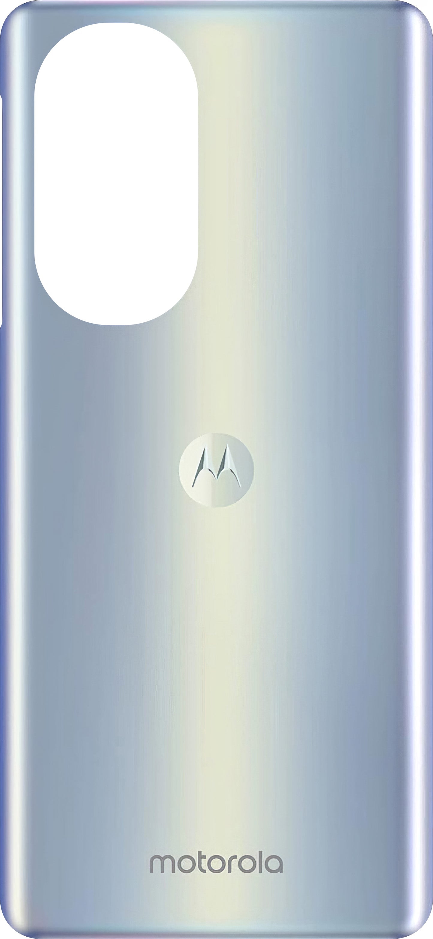 Капак на батерията Motorola Edge 30 Pro, бял (Stardust White), сервизен пакет SL98D328847