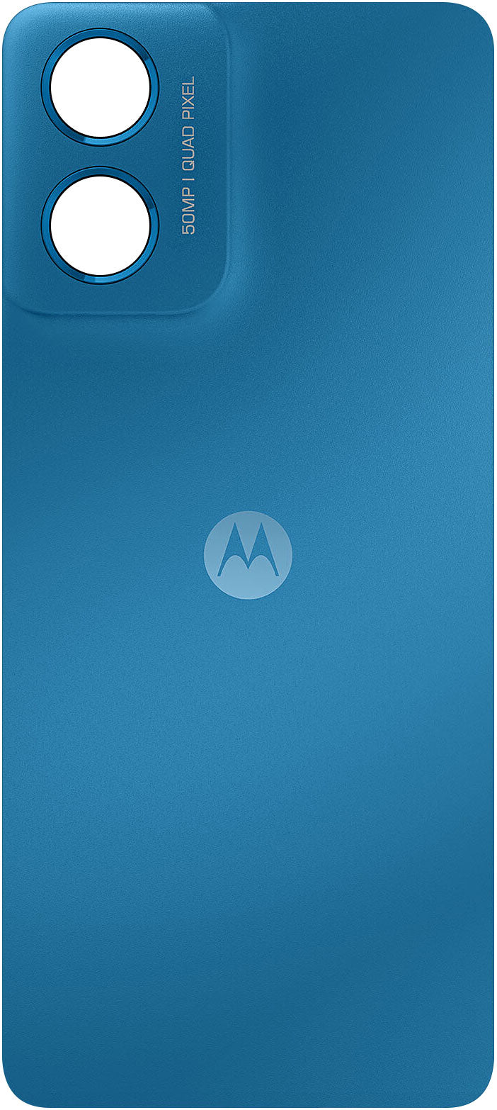 Капак на батерията Motorola Moto G04s, Син (Satin Blue), Service Pack 5S58C24269
