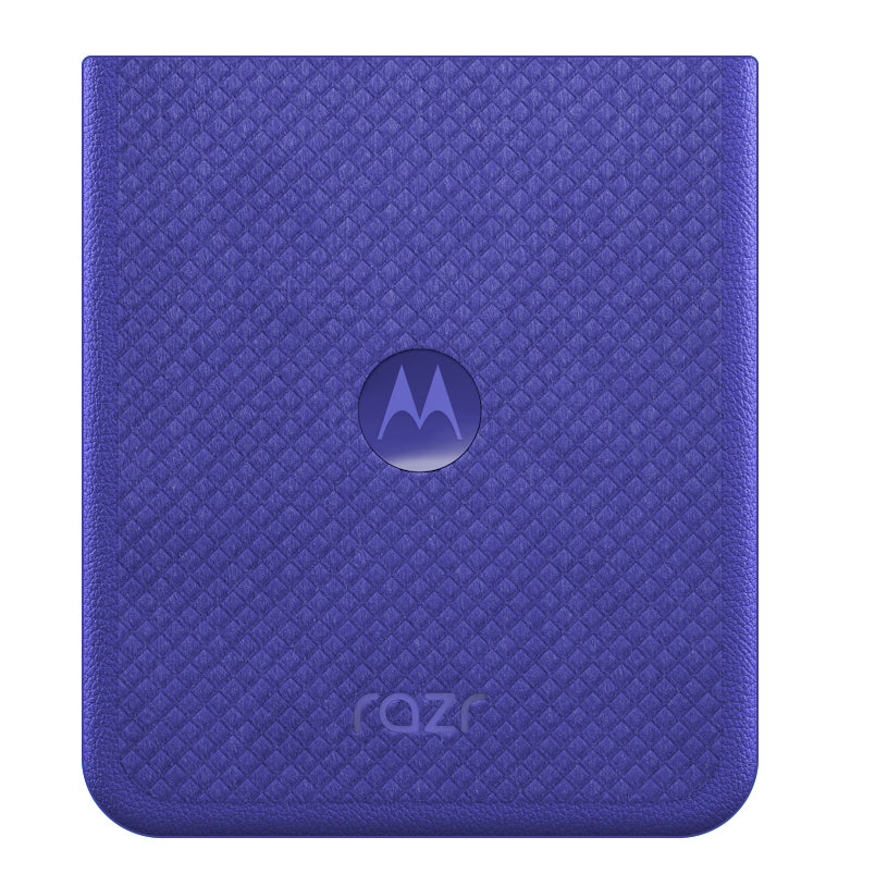 Капак на батерията Motorola Razr Ultra 2026 / Razr 70 Ultra, Виолетов (Pantone Orient Blue), Сервизен пакет SL98E96499