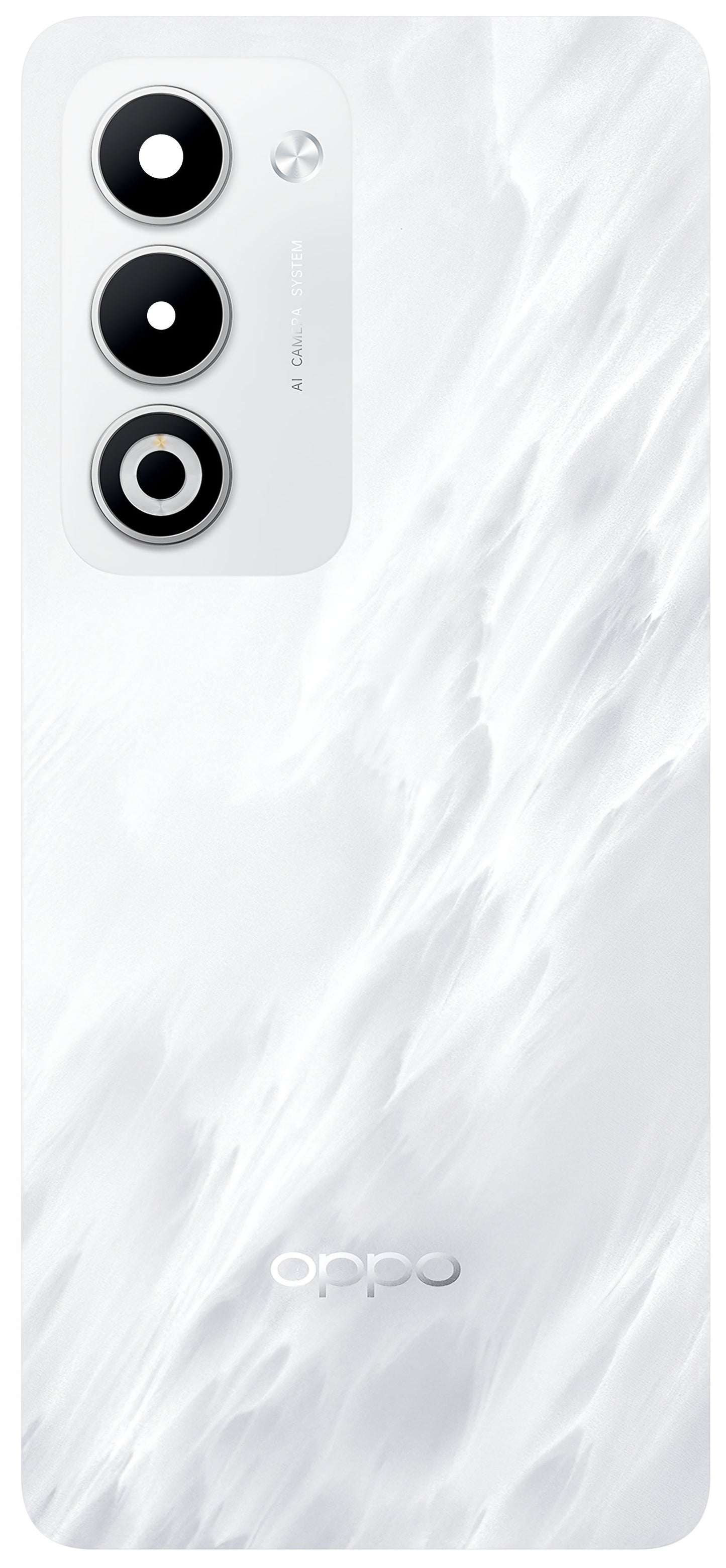 Капак на батерията Oppo A5 4G, Бял (Mist White), Service Pack 621033000658