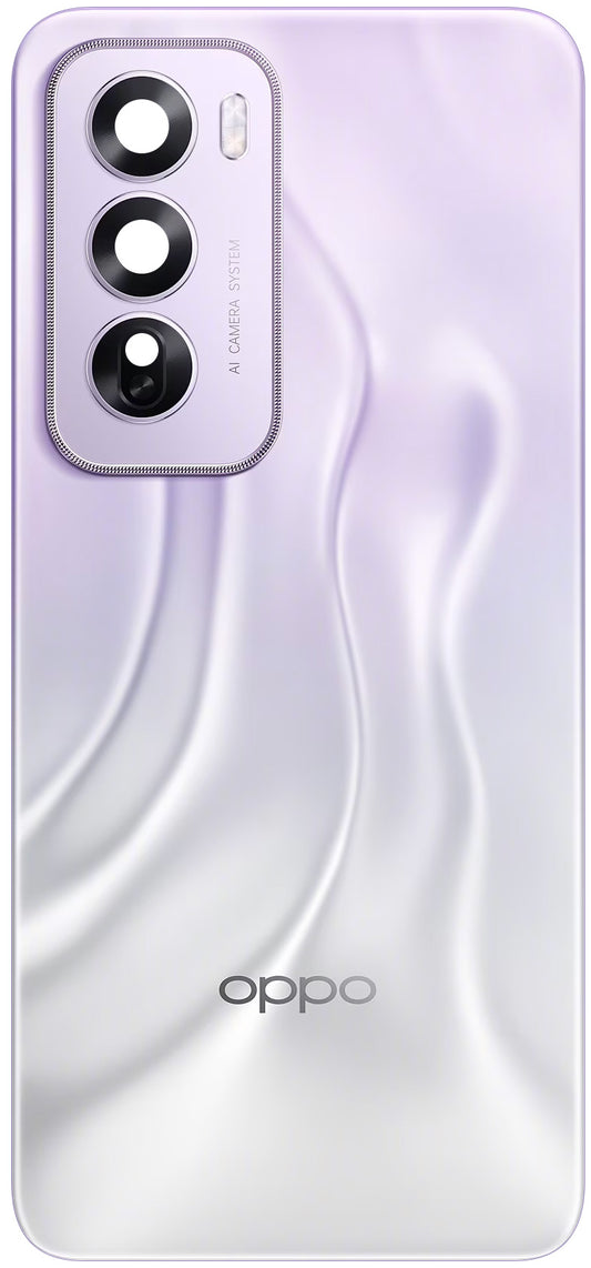 Капак на батерията Oppo Reno12 Pro, Лилав (Nebula Silver), Service Pack 621033000287