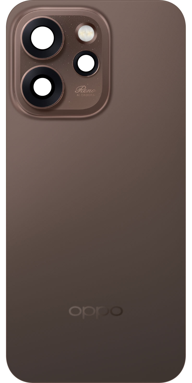 Капак на батерията Oppo Reno15 Pro Mini / Reno15 Pro, Кафяв (Dusk Brown /Cocoa Brown), Service Pack 621033000912