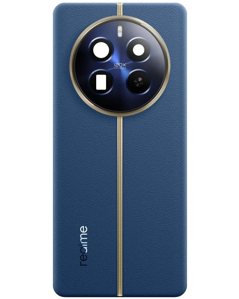 Капак на батерията Realme 12 Pro+, Син (Submarine Blue), Сервизен пакет 621033000189